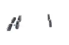 Тормозные колодки дисковые BOSCH 0 986 424 798