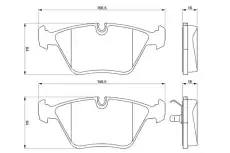 Тормозные колодки дисковые BOSCH 0 986 424 828