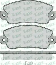 Тормозные колодки дисковые LPR 05P007