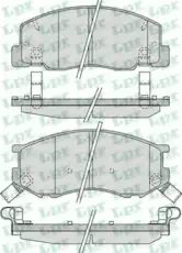Тормозные колодки дисковые LPR 05P1021