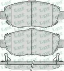 Тормозные колодки дисковые LPR 05P1033