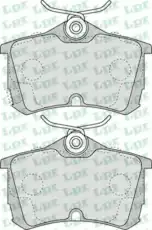 Тормозные колодки дисковые LPR 05P1037