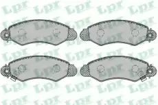 Тормозные колодки дисковые LPR 05P1041