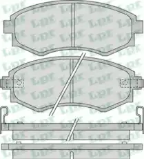 Тормозные колодки дисковые LPR 05P1097