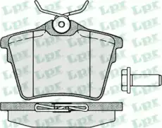 Тормозные колодки дисковые LPR 05P1195