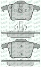 Тормозные колодки дисковые LPR 05P1234