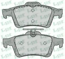 Тормозные колодки дисковые LPR 05P1236