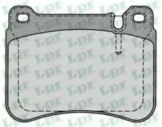 Тормозные колодки дисковые LPR 05P1276