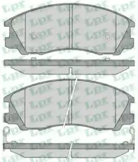 Тормозные колодки дисковые LPR 05P1291