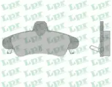 Тормозные колодки дисковые LPR 05P1292