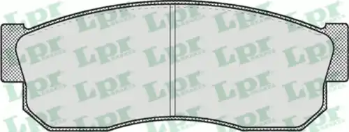 Тормозные колодки дисковые передняя ось LPR 05P185