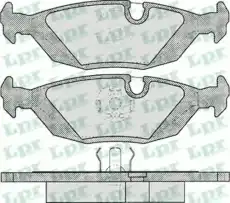 Тормозные колодки дисковые LPR 05P238
