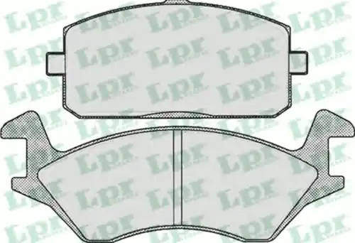 Комплект тормозных колодок, диско 05P251 LPR