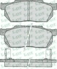 Тормозные колодки дисковые LPR 05P322
