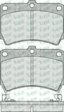 Тормозные колодки дисковые LPR 05P366