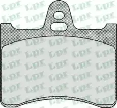 Тормозные колодки дисковые LPR 05P391