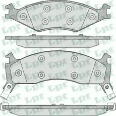 Тормозные колодки дисковые LPR 05P426