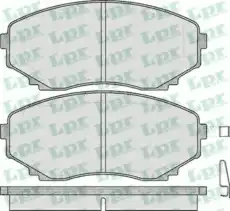 Тормозные колодки дисковые LPR 05P570