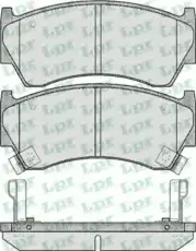 Тормозные колодки дисковые LPR 05P617