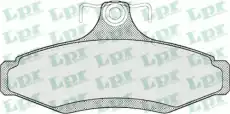 Тормозные колодки дисковые LPR 05P694