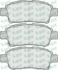 Тормозные колодки дисковые LPR 05P700
