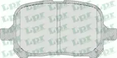 Тормозные колодки дисковые LPR 05P712