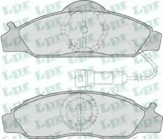 Тормозные колодки дисковые LPR 05P721