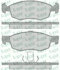 Тормозные колодки дисковые LPR 05P756