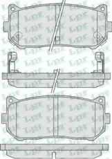 Тормозные колодки дисковые LPR 05P808
