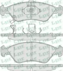 Тормозные колодки дисковые LPR 05P810