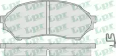 Тормозные колодки дисковые LPR 05P813