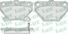Тормозные колодки дисковые LPR 05P836