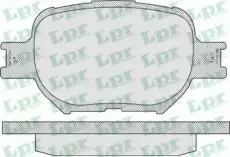 Тормозные колодки дисковые LPR 05P837