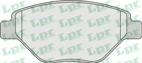 Тормозные колодки дисковые передняя ось LPR 05P910