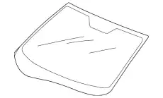 ЛОБОВОЕ СТЕКЛО 73111T0GA02 HONDA