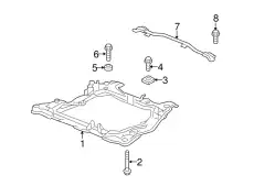  БОЛТ8X40 957010804008 HONDA