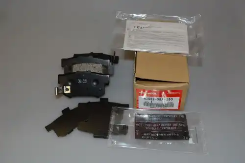 Тормозные колодки дисковые HONDA 43022S5AE50