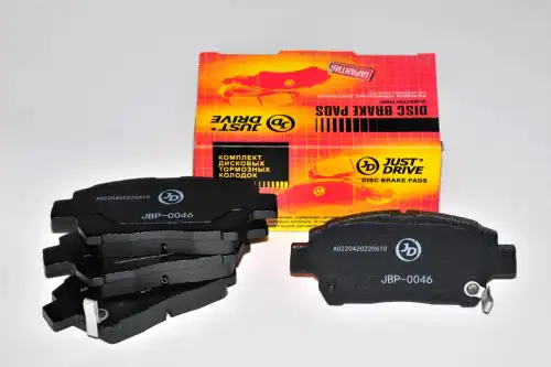 Тормозные колодки дисковые JUST DRIVE JBP0046