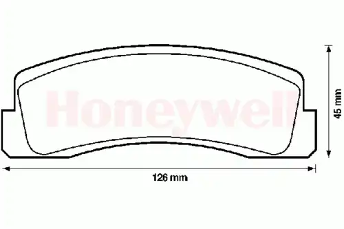 колодки дисковые торм. перед. Lada 571265S STOP
