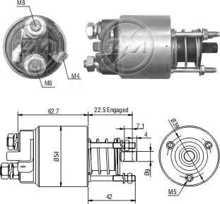 Втягивающее реле ZM5395 ZM