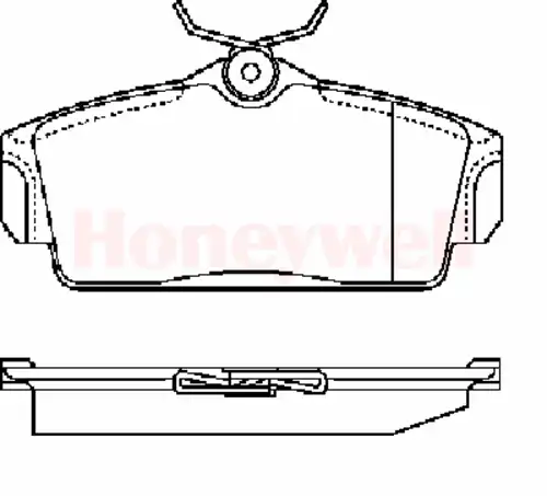 колодки дисковые торм. перед. Niss 572422S STOP