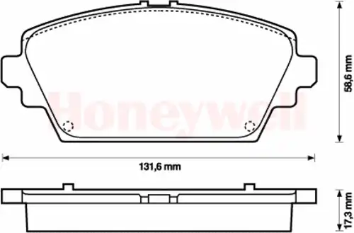 колодки дисковые торм. перед. Niss 572428S STOP