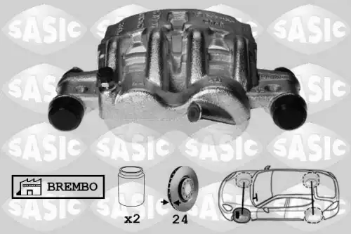 Суппорт тормозной SASIC 6500058