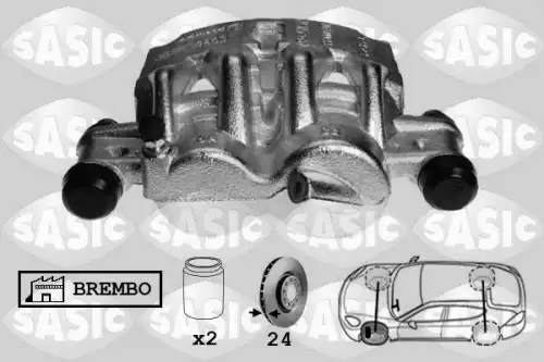 Суппорт тормозной SASIC 6500064