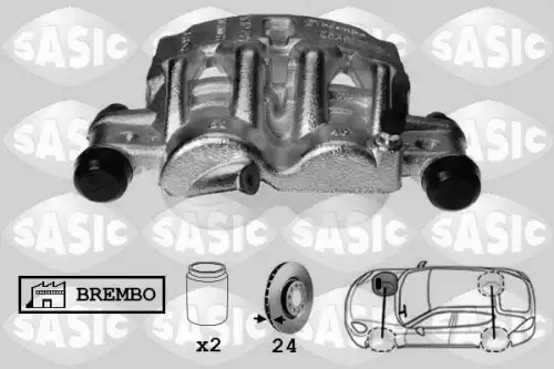 Суппорт тормозной SASIC 6500065