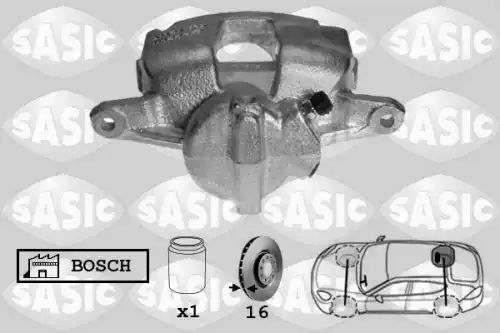 Суппорт тормозной SASIC 6500067