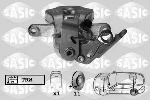 Суппорт тормозной SASIC 6506130