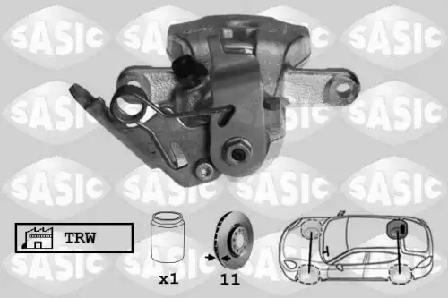 Суппорт тормозной SASIC 6506131