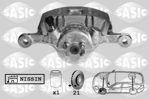 Тормозной барабан SASIC 6506198