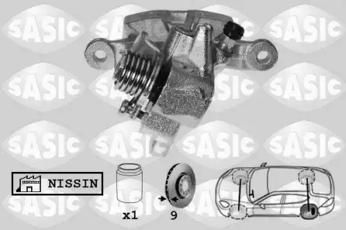 Суппорт тормозной SASIC 6506200